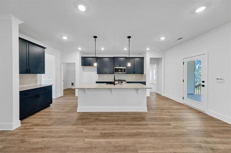 Furnished interior view inside a new home in Tuscany Hills, Douglasville (Image 5).
