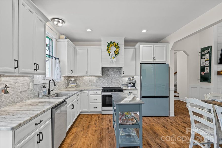 Furnished interior view inside a new home in , Clover (Image 9). Furnished interior view inside a new home in , Clover (Image 9).