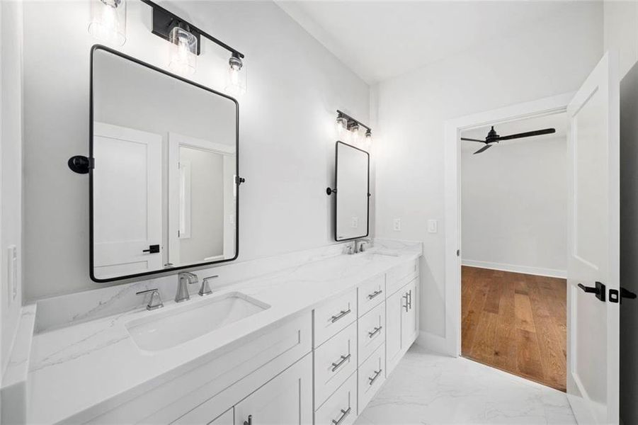 Furnished interior view inside a new home in , Atlanta (Image 10). Furnished interior view inside a new home in , Atlanta (Image 10).