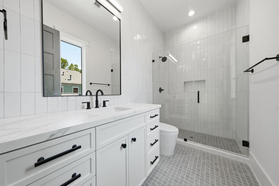Furnished interior view inside a new home in , Houston (Image 34). Furnished interior view inside a new home in , Houston (Image 34).
