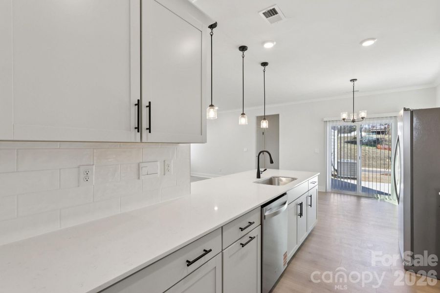 Furnished interior view inside a new home in Oak Grove Hill, Huntersville (Image 6). Furnished interior view inside a new home in Oak Grove Hill, Huntersville (Image 6).