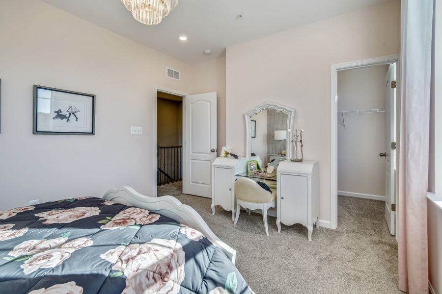 Representative furnished interior of a home built from the Wylie by Caruso Homes in Magnolia Acres, Fuquay Varina (Image 13).