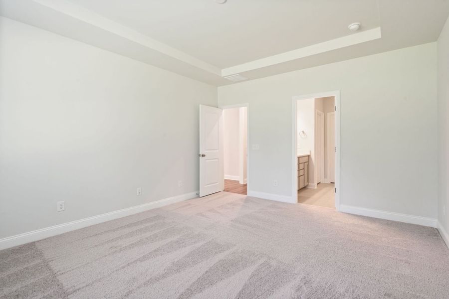 Owner's Suite with Tray Ceilings Owner's Suite with Tray Ceilings