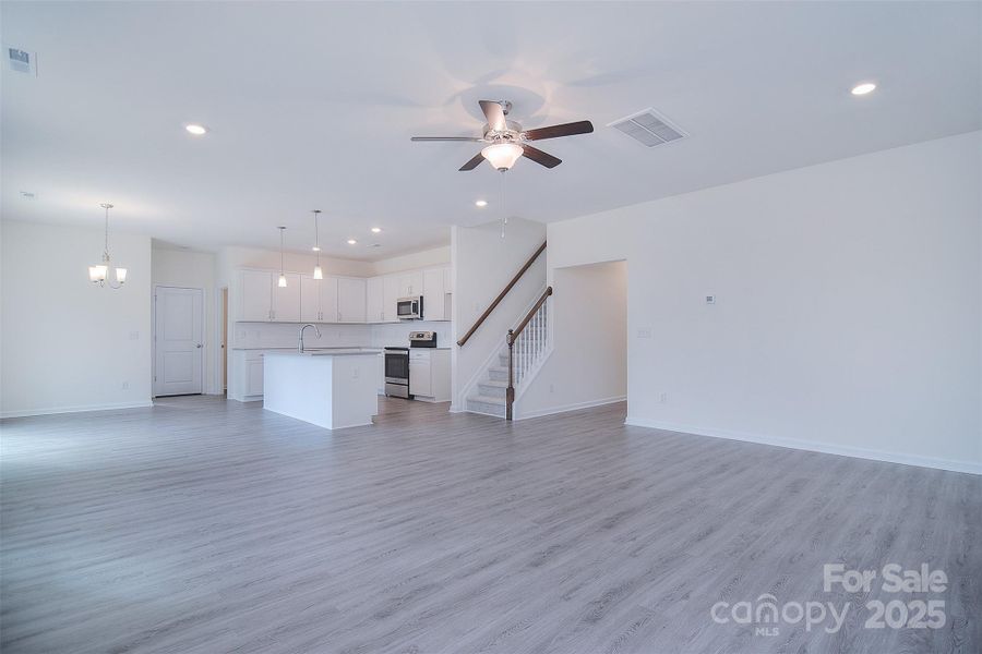 Spacious, unfurnished interior of a new home in Larkin, Statesville (Image 25).