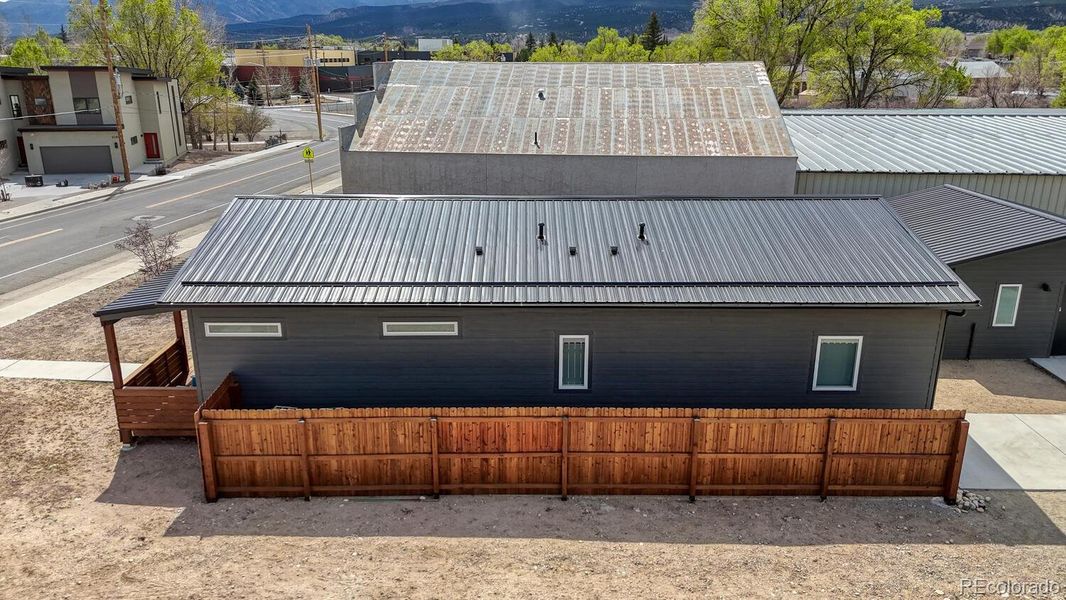 Exterior details and patio area of a home in , Salida (Image 29).
