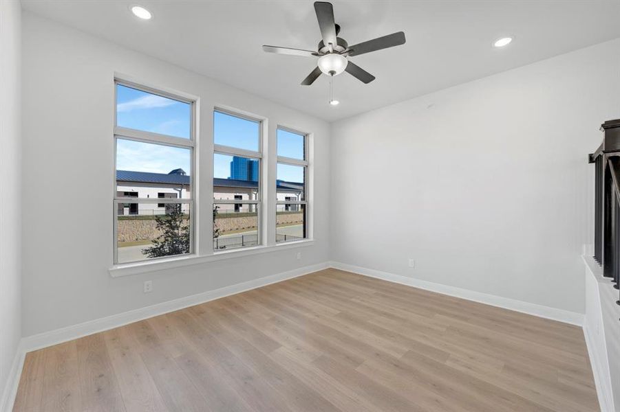 Spacious, unfurnished interior of a new home in Hillside at Las Colinas, Irving (Image 32). Spacious, unfurnished interior of a new home in Hillside at Las Colinas, Irving (Image 32).