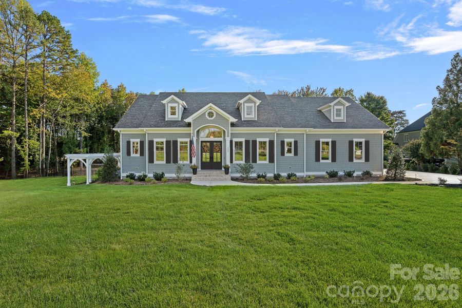 Exterior details and patio area of a home in , Mooresville (Image 3).