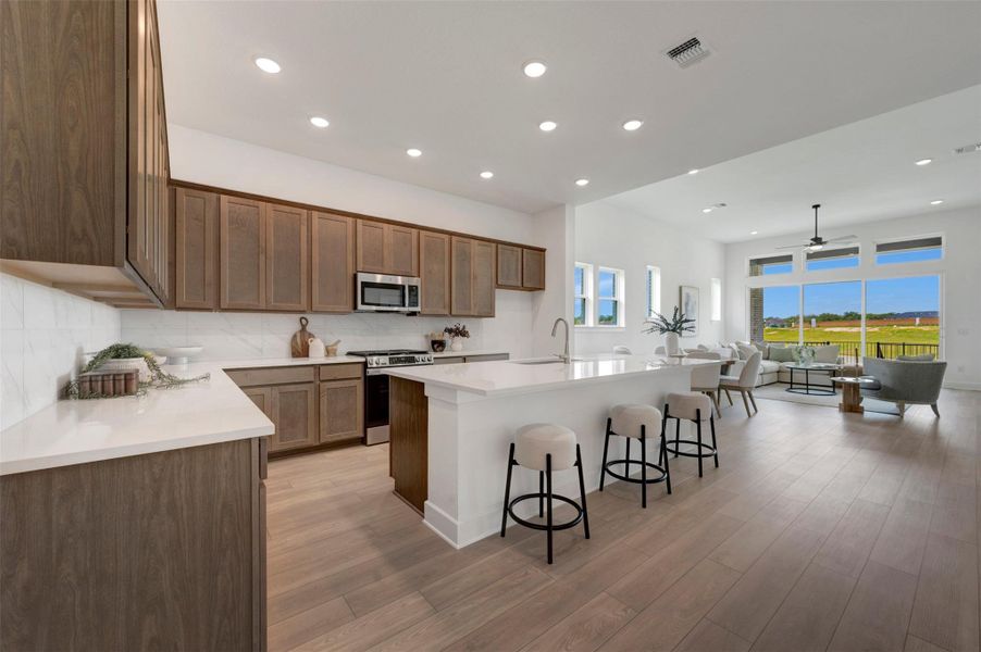 Kitchen (Staged)