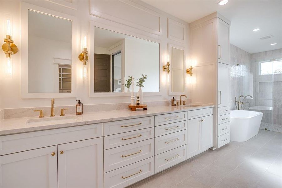 view of the primary bathroom view of the primary bathroom