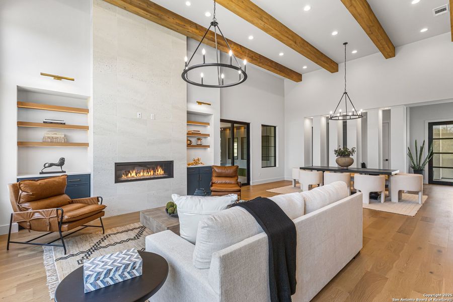 Furnished interior view inside a new home in , San Antonio (Image 31). Furnished interior view inside a new home in , San Antonio (Image 31).