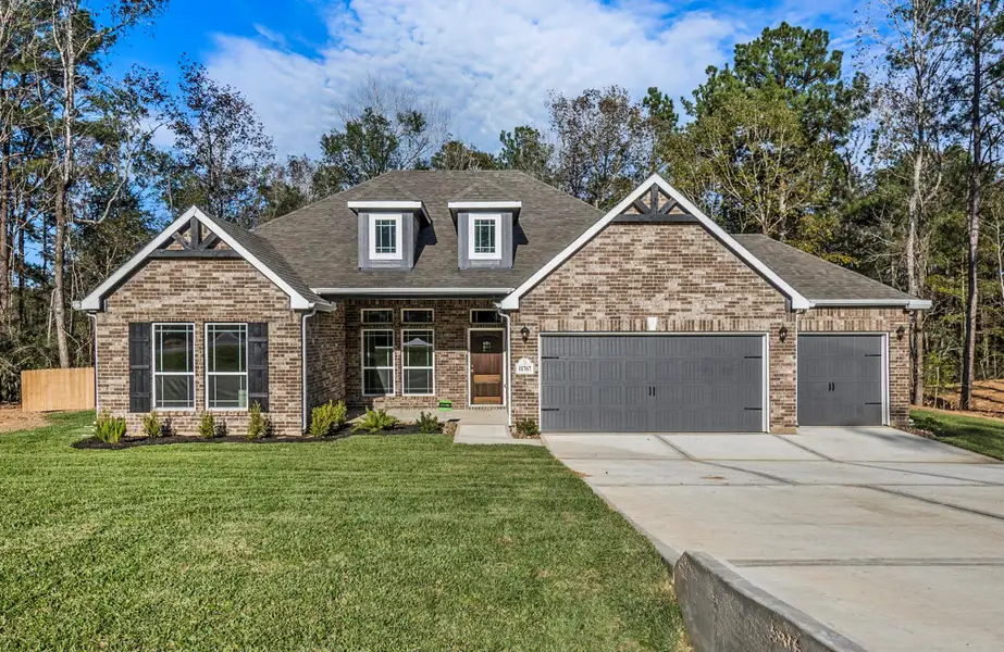 Gorgeous Brand New 1 Story. 9594 Moss Rose will be ready soon! Come have a look! Photos are a representation of the 'Seabury' floor plan. Colors and Selections may vary.  Call Today to Tour this home!