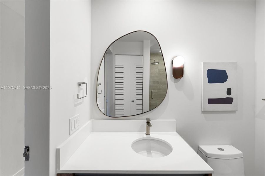 Furnished interior view inside a new home in Domus Brickell Park, Miami (Image 5).