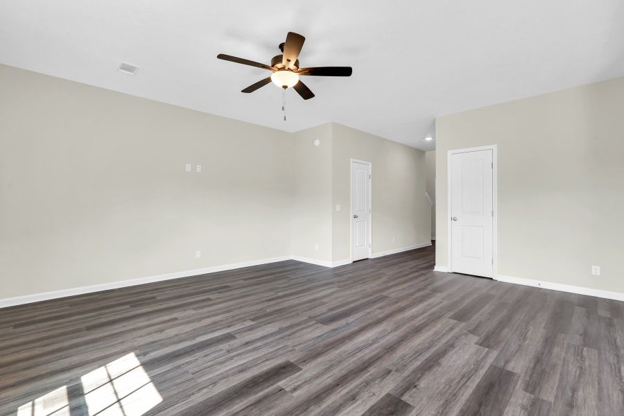 Representative unfurnished interior of a home built from the The Morris by RTS Homes in Grand Reserve, Hinesville (Image 23).