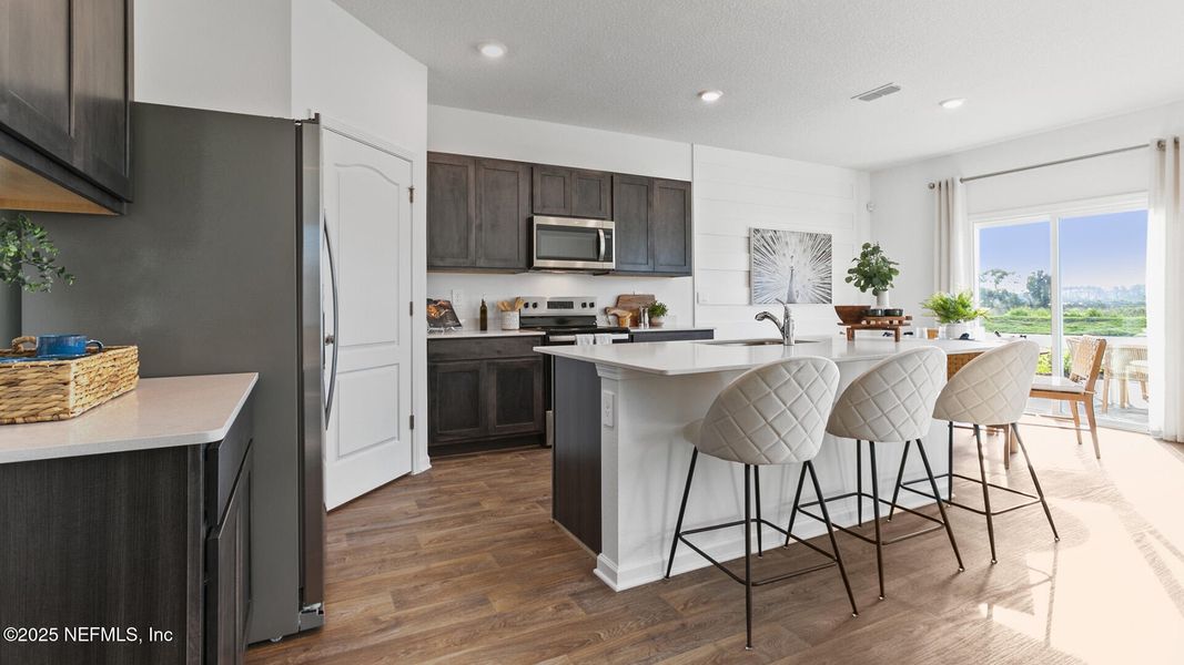 Furnished interior view inside a new home in The Arbors, Jacksonville (Image 15).