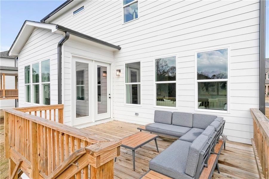 Front exterior of a new home in Kingsley, Acworth, GA, highlighting curb appeal (Image 28). Front exterior of a new home in Kingsley, Acworth, GA, highlighting curb appeal (Image 28).