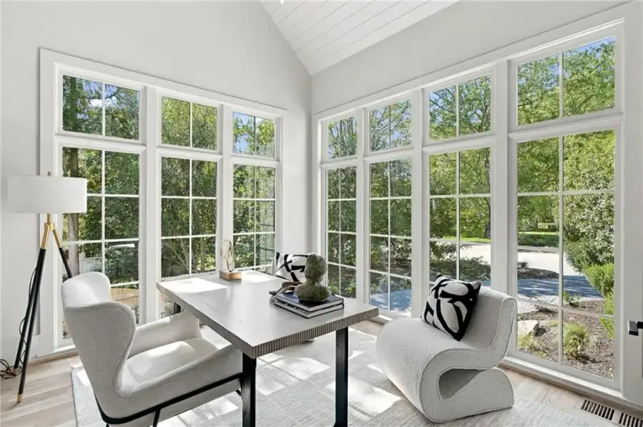 Furnished interior view inside a new home in , Atlanta (Image 36).