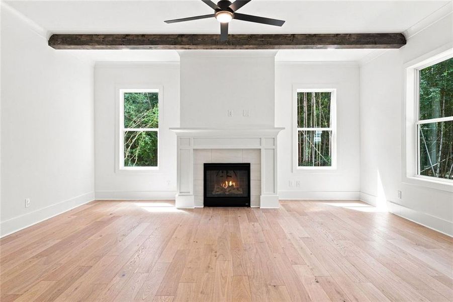Spacious, unfurnished interior of a new home in , Marietta (Image 21).