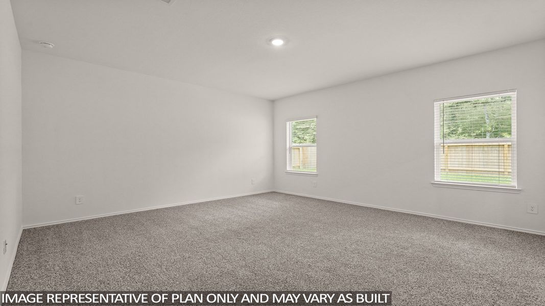 Spacious, unfurnished interior of a new home in Grand Pines, Magnolia (Image 17). Spacious, unfurnished interior of a new home in Grand Pines, Magnolia (Image 17).