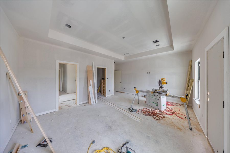 In-progress construction of a new home in , Houston, TX (Image 43).