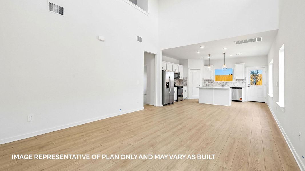 Spacious, unfurnished interior of a new home in Frontier, Mustang Ridge (Image 19). Spacious, unfurnished interior of a new home in Frontier, Mustang Ridge (Image 19).