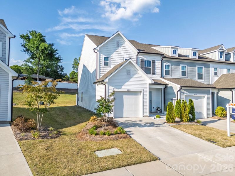 Front exterior of a new home in , Kannapolis, NC, highlighting curb appeal (Image 1). Front exterior of a new home in , Kannapolis, NC, highlighting curb appeal (Image 1).
