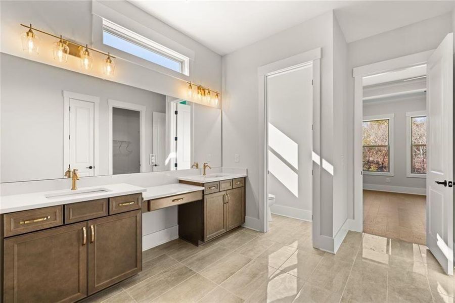 Furnished interior view inside a new home in Horizon at Laurel Canyon, Canton (Image 13).