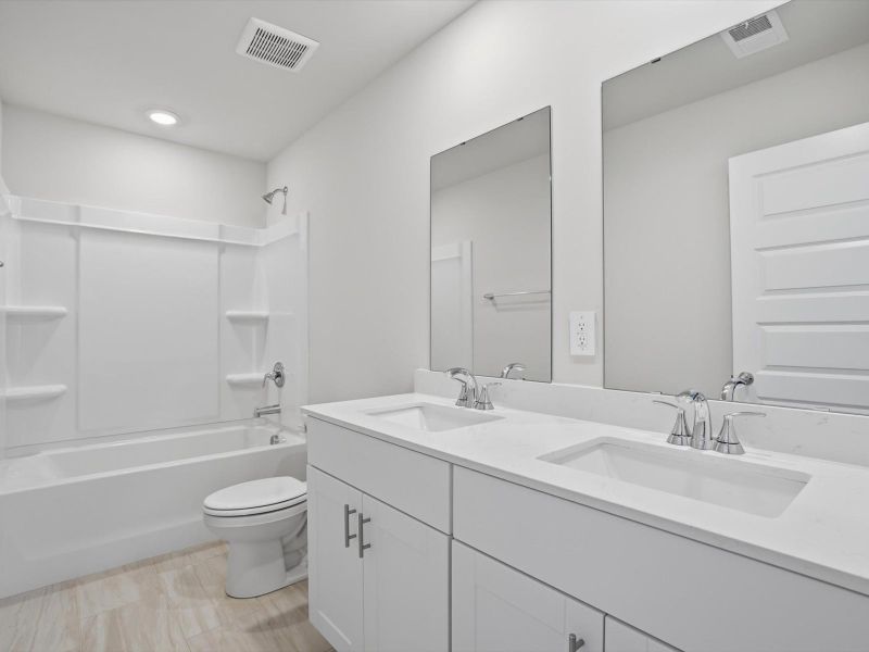 Furnished interior view inside a new home in Brayfield Manor - Heritage Collection, Wellford (Image 8).