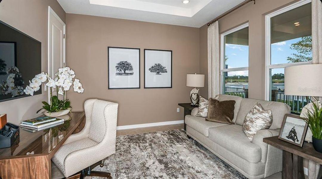 Furnished interior view inside a new home in Westview, Kissimmee (Image 8).