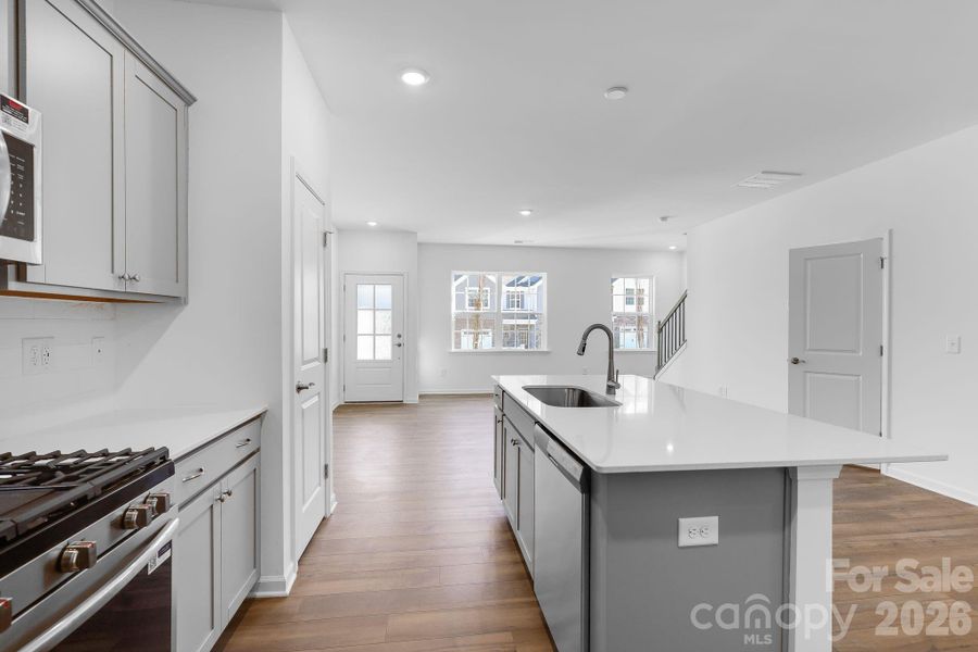 Furnished interior view inside a new home in Cannon Village, York (Image 5).