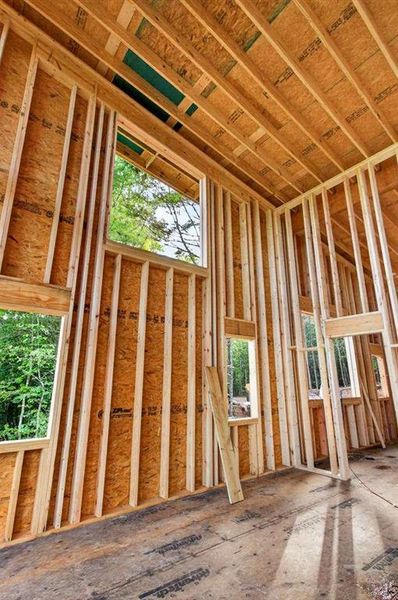 In-progress construction of a new home in , Cherry Log, GA (Image 23).