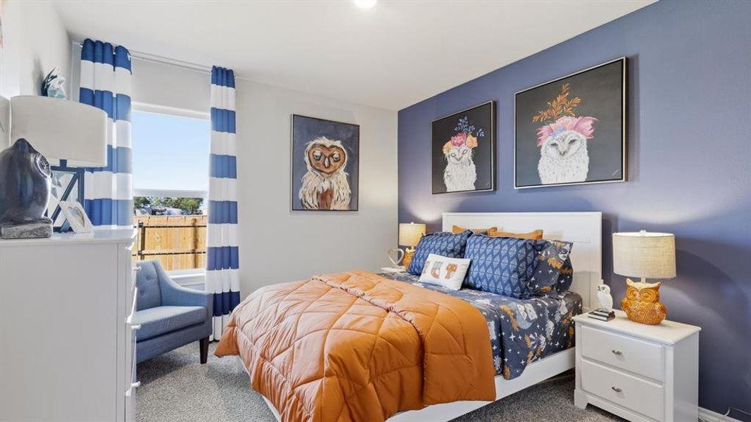 Furnished interior view inside a new home in Townes Landing, Fort Worth (Image 33).