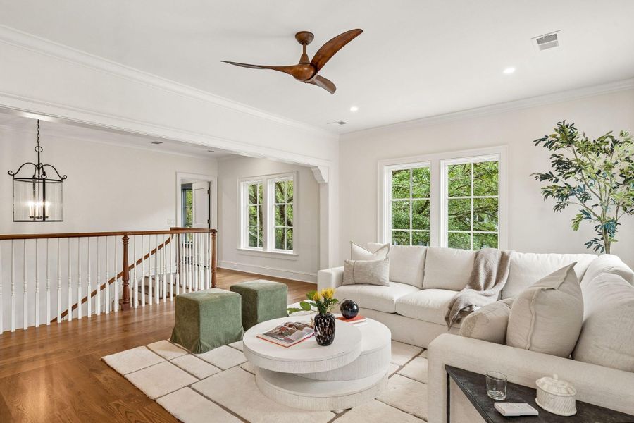 Furnished interior view inside a new home in , Mount Pleasant (Image 46).