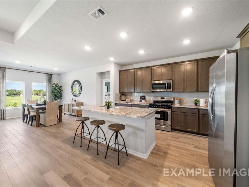 Furnished interior view inside a new home in Lago Mar, Texas City (Image 8).