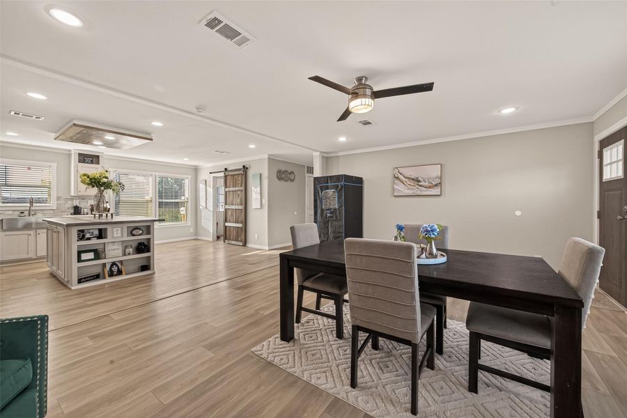 Furnished interior view inside a new home in , Cleveland (Image 4).