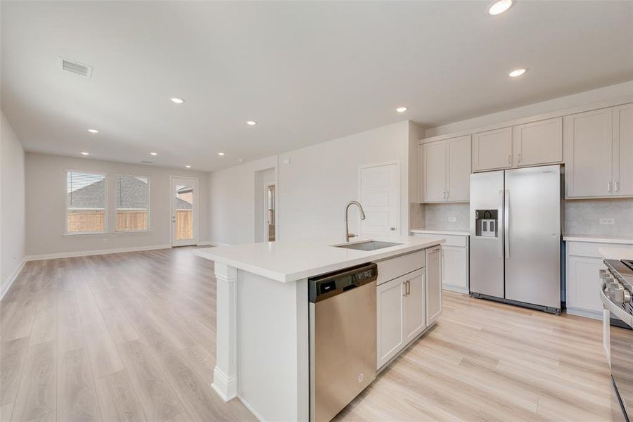 Furnished interior view inside a new home in Walden Pond, Forney (Image 4).