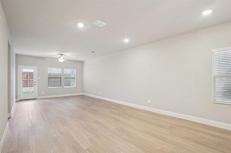 Spacious, unfurnished interior of a new home in Parks at Foster Crossing - Spring Series, Anna (Image 18).