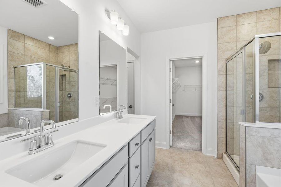 Furnished interior view inside a new home in Auburn Glen, Dacula (Image 11).