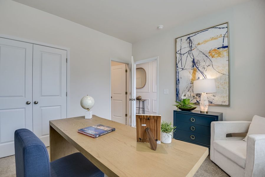 Lower Level Bedroom or Study