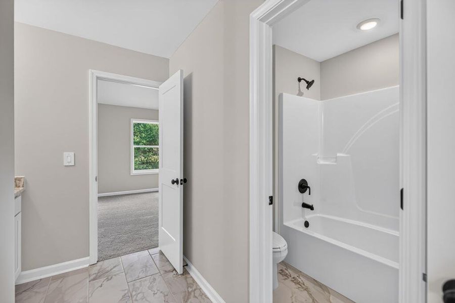 Spacious, unfurnished interior of a new home in Blackwelder Bluff, Bowdon (Image 47).
