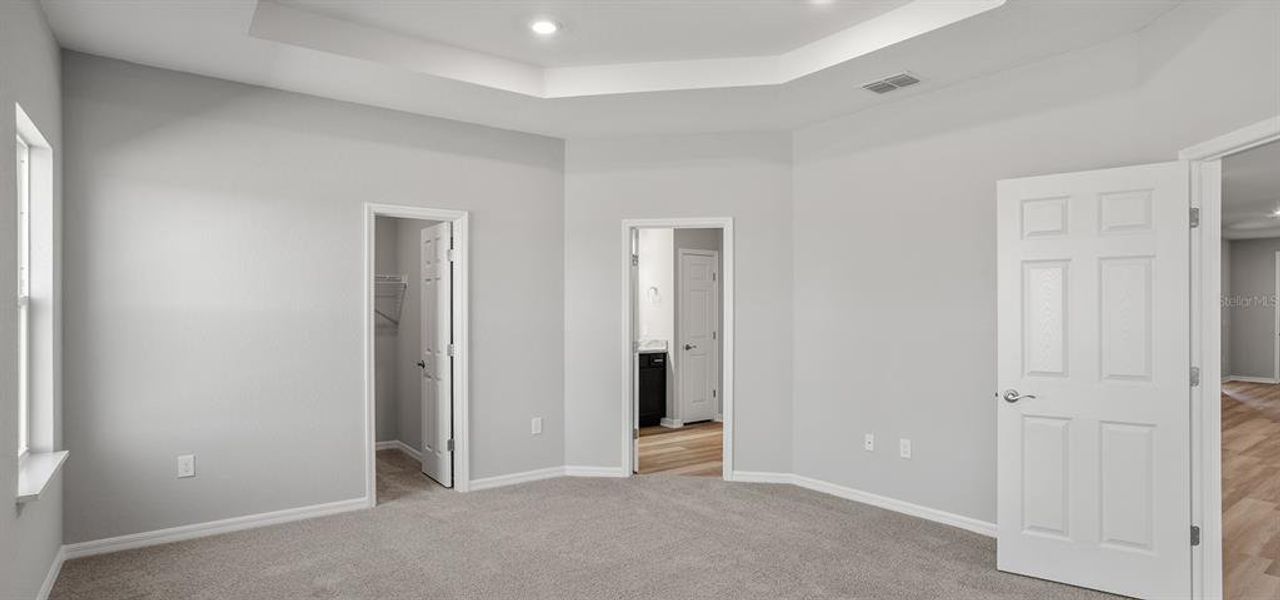 Spacious, unfurnished interior of a new home in The Crossings - Single-Family Homes, St. Cloud (Image 19). Spacious, unfurnished interior of a new home in The Crossings - Single-Family Homes, St. Cloud (Image 19).