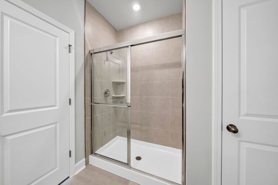 Furnished interior view inside a new home in Monroe Preserve, Chapin (Image 12).