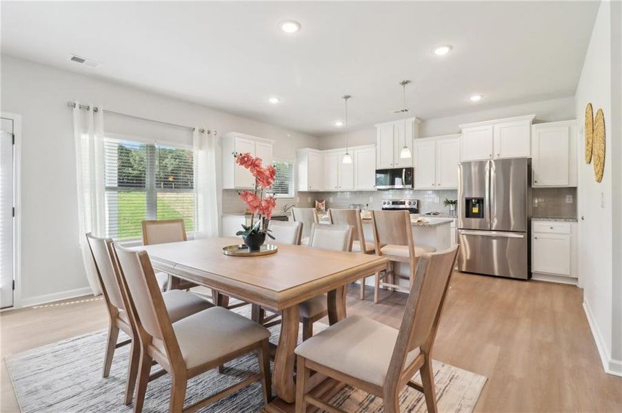 Furnished interior view inside a new home in Stephen's Landing, Loganville (Image 9).