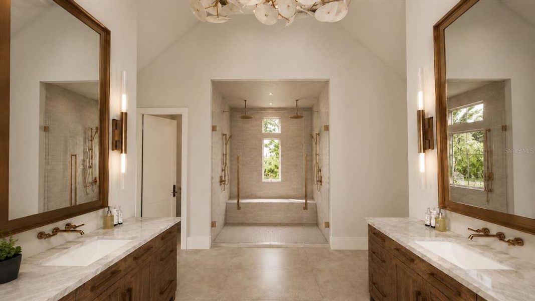 Furnished interior view inside a new home in , Tampa (Image 9).