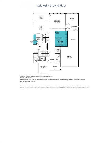 Caldwell - First Floor Caldwell - First Floor