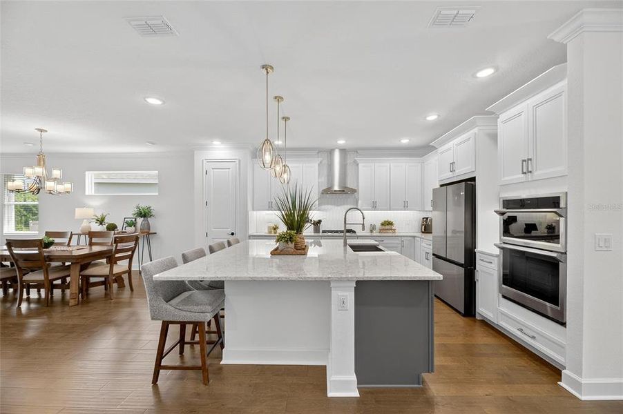Furnished interior view inside a new home in Marisol Pointe at MiraBay Florida Series, Apollo Beach (Image 39).