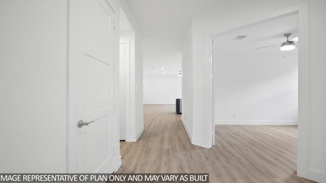 Spacious, unfurnished interior of a new home in Hills of Westlake, Conroe (Image 8). Spacious, unfurnished interior of a new home in Hills of Westlake, Conroe (Image 8).