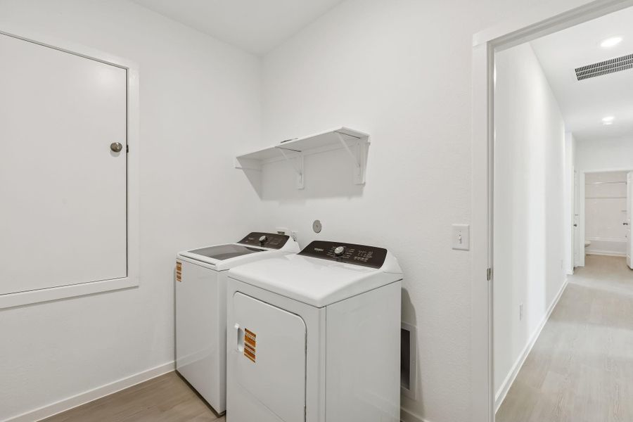 Close-up of interior finishes inside a home in Mavera, Conroe (Image 13).