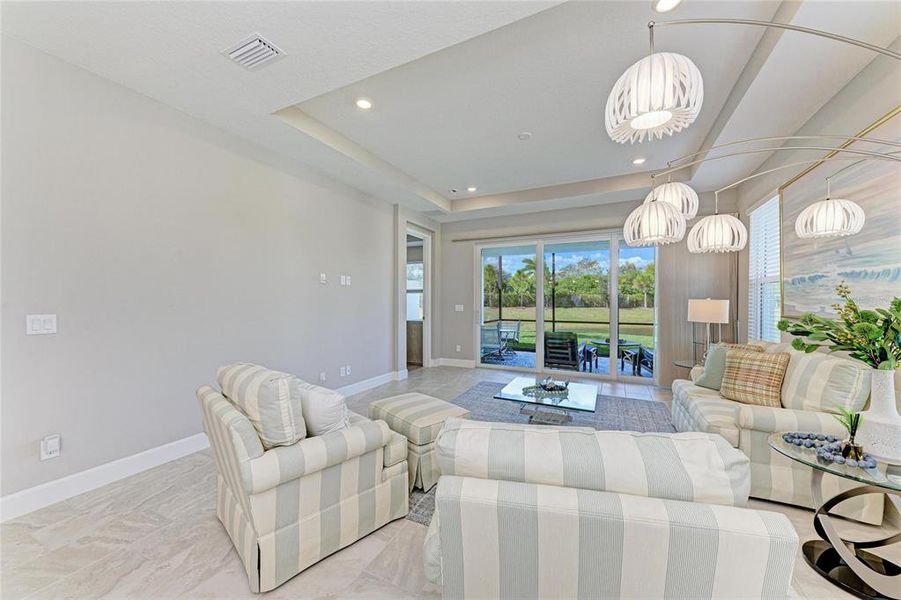Furnished interior view inside a new home in , Bradenton (Image 5).