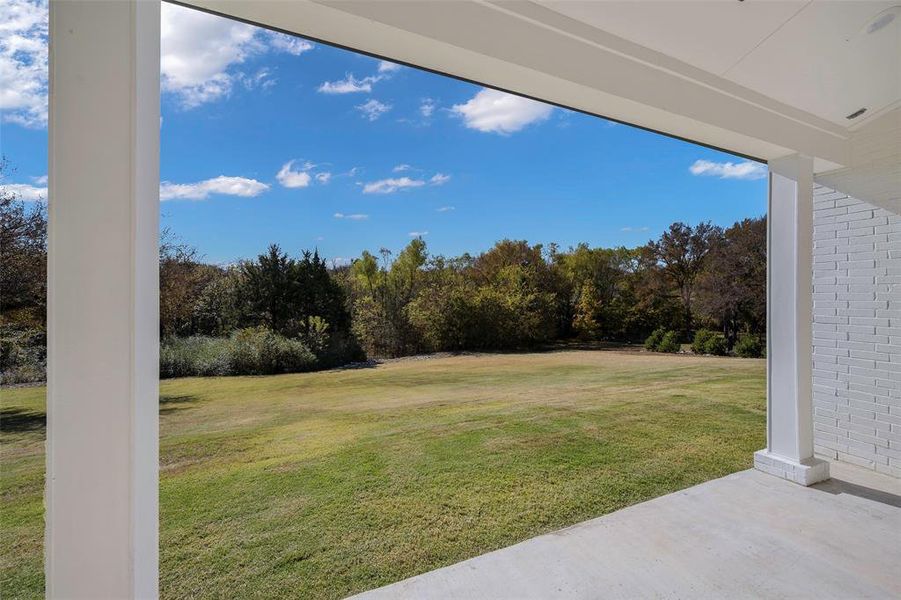 Exterior details and patio area of a home in , McKinney (Image 22). Exterior details and patio area of a home in , McKinney (Image 22).