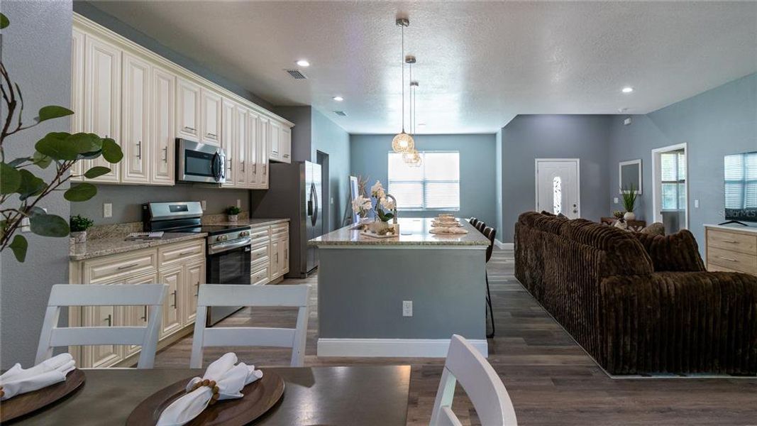 Furnished interior view inside a new home in , Eustis (Image 10).